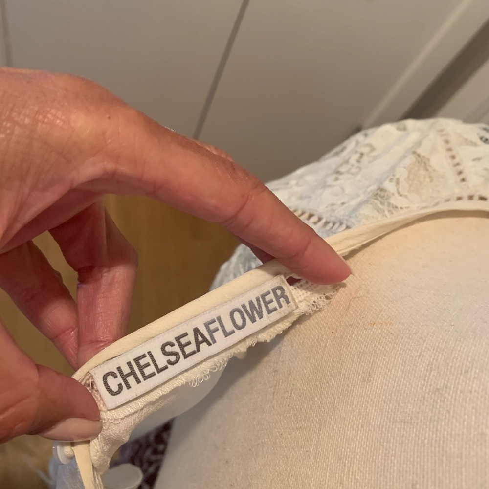 Chelsea Flower Silk and Lace Blouse - Picture 6 of 6